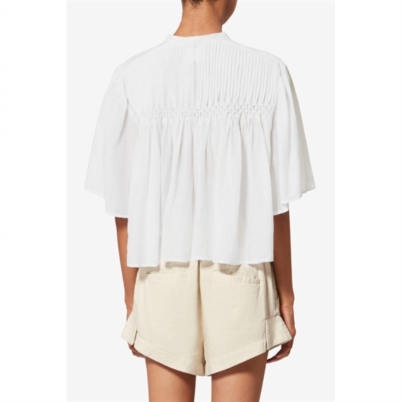 Isabel Marant Etoile Destiny Skjorte, Hvid